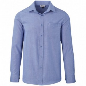 Mens Long Sleeve Northampton Shirt - Royal Blue