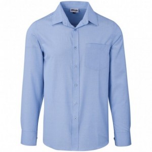 Men's Long Sleeve Northampton Shirt - Sky Blue