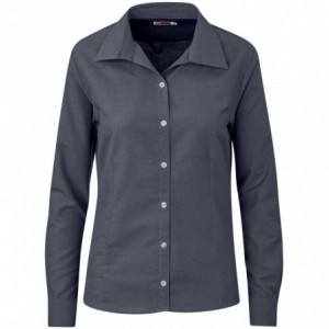 Ladies Long Sleeve Aspen Shirt - Grey