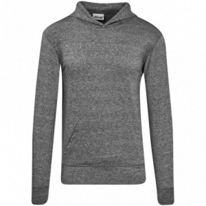 Men's Lightweight Dry Fit Hooded Fitness Sweater - Black