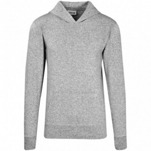 Men's Fitness Lightweight Hooded Sweater - Grey