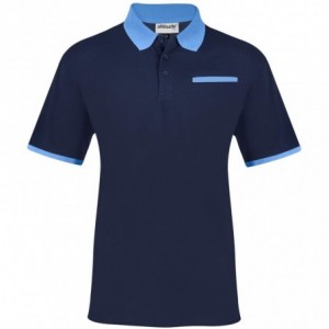 Men's Caliber Golf Shirt - Navy (180g/m² Polycotton)