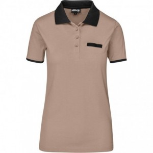 Ladies Caliber 180g Polycotton Golf Shirt - Stone