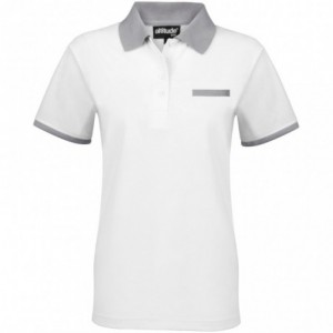 Ladies Caliber Polycotton Golf Shirt - White