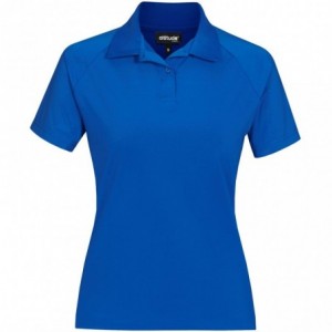 Ladies Santorini Golf Shirt - Blue