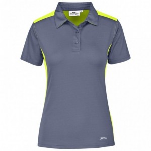 Slazenger Ladies Glendower Golf Shirt - Yellow