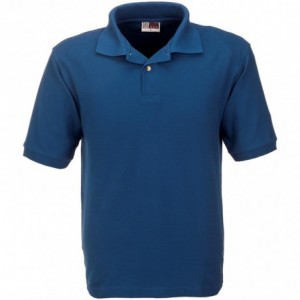 Mens Boston Golf Shirt - Blue