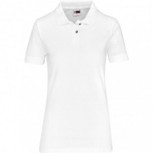 Ladies Boston Golf Shirt - White