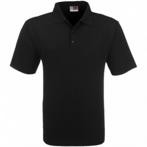 Mens Cardinal Golf Shirt - Black