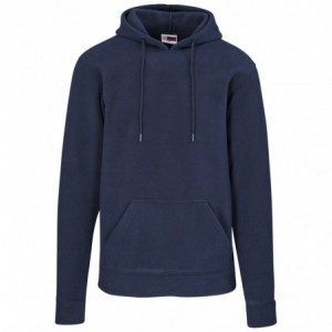 Mens Dawson Polar Fleece Hooded Sweater - Navy
