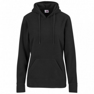 Ladies Dawson 260g/m² Polar Fleece Hooded Sweater - Black