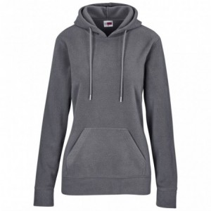 Ladies Dawson 260g/m² Polar Fleece Hooded Sweater - Charcoal