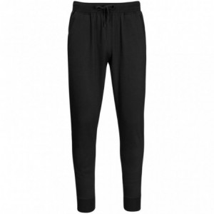 Unisex Active Joggers with Tapered Fit - Black