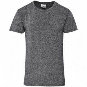 Mens Oregon Melange T-Shirt - Charcoal (160g/m2)
