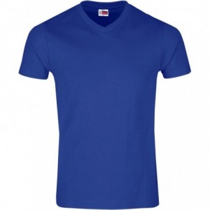 Mens Super Club 165 V-Neck T-Shirt - Royal Blue