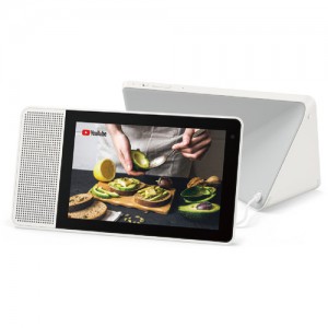 Lenovo 8" Smart Display (White and Soft-Touch Gray)