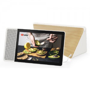 Lenovo 10.1 Smart Display (White and Bamboo)