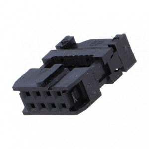 Idc Socket 8W With STRAIN-RELIEF IDC70-B08DBSOBW01