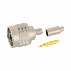 N-Type Male Crimp RF Cable Connector for RG174/RG174U (M5700P)