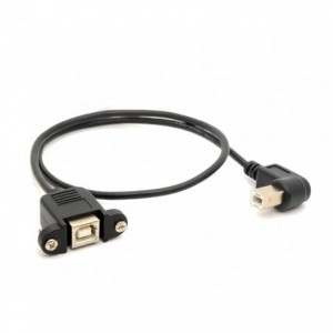 500mm USB 2.0 TYPE-B PLUG - USB 2.0 TYPE-B PRINTER SOCKET 076681