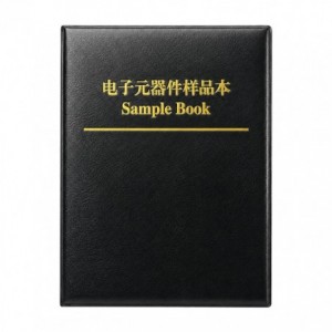 SMD CAP &amp; RESISTOR SAMPLES BOOK 9-GRID 20 PAGES - EMPTY 260268