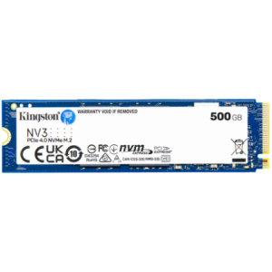 Kingston 500G NV3 M.2 2280 PCIe 4.0 NVMe SSD