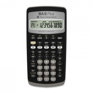 Texas Instruments BA ii Plus Financial Calculator - Black