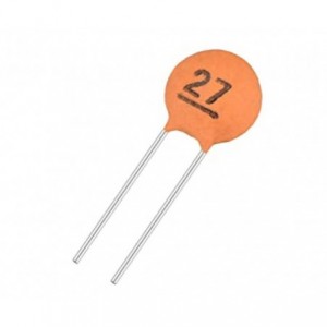 CERAMIC CAPACITOR DISC 100pF 50V P2.5mm 220151