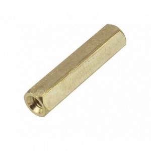 HEX SPACER BRASS FEM-FEM M3x30mm F-F M3x30 BRASS