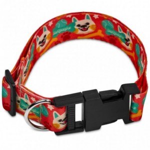 Hoppla Rambo Custom Full-Colour Polyester Dog Collar - 47cm x 2.5cm