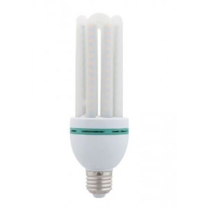 230V 20W Cool White E27 4U LED Lamp 4200K