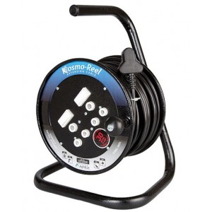 Steel Extension Reel D/B Socket 20m 2.5mm x 3