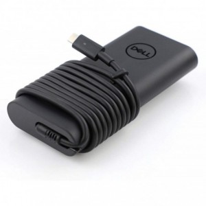 Dell E5 130W USB-C AC Adapter with Red Top Plug Power Cord - South Africa