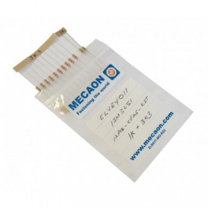 1/4W 5% Resistor Pack (10x 3K3 &amp; 2x 1K0) - 12 Pieces
