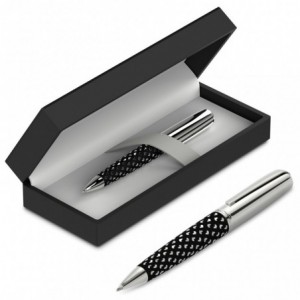 Andy Cartwright Afrique Dawn Ball Pen - Nickel-Plated Spun Brass