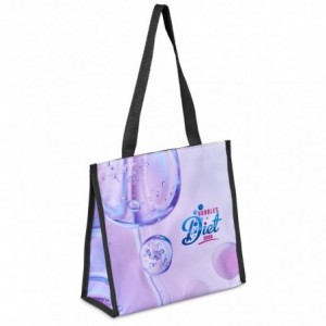 Hoppla Novaya Small Polyester Tote Cooler Bag Pre-Printed Sample