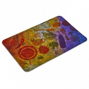 Hoppla Savour RPET Felt Placemat - Pre-Printed Sample (Light Grey)