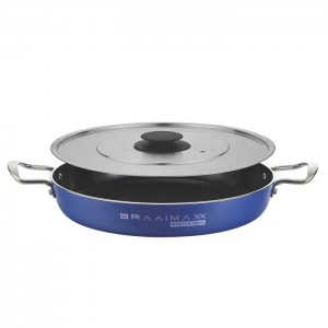 Braaimaxx Paella Pan 30CM With Lid