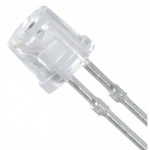 LED 3mm Clear Red Round 660nm 35mcd Inverted Cone BL-C6335