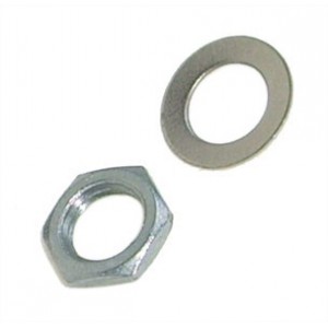 M13 Nut and Washer Set for BNC Connectors (8mm ID / 12mm OD)