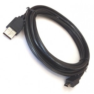 USB 2.0 Plug to Mini-B 5-Pin Cable 1.5m (190751)