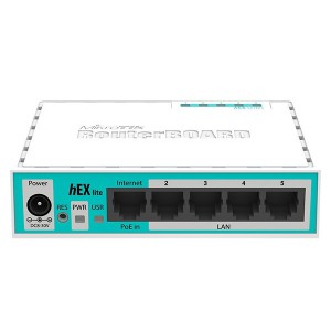 MikroTik RB-750r2 850MHz Desktop 5xFE SOHO Router