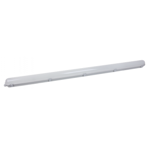 5FT 2x22W IP65 LED Fitting with Opal Diffuser (Tubes Not Included)
