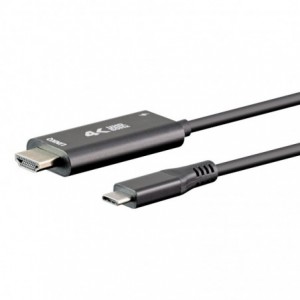 LinkQnet 1.8m USB Type-C to 4K 60Hz HDMI Cable with 100W Charging