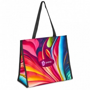 Hoppla Iceland Large Polyester Tote Cooler Bag - Pre-Printed Sample