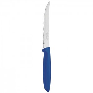 Tramontina Plenus 13cm Serrated Steak Knife - Blue