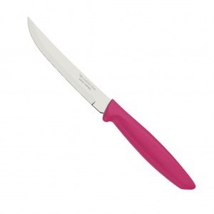 Tramontina Plenus 13cm Smooth Utility Knife - Pink