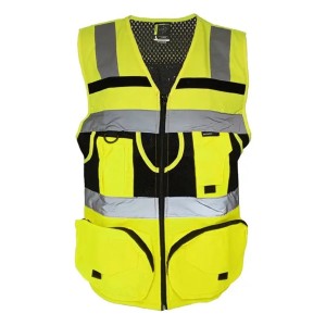 Pioneer Lime Neo Explorer Multi-Pocket Hi-Vis Vest (Size 2XL)