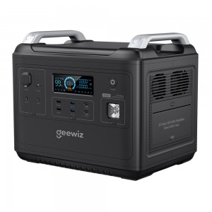 Geewiz 2200W Portable UPS Power Station Kit - 2000Wh LIFEPO4 / Pure Sine Wave / 2HR Quick Charge - 3x SA Sockets - 3500 Cycles Lithium LifePO4 (1 YEAR WARRANTY) - Refurb - Main Board Replaced