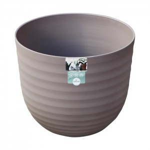 Savannah 30cm Curvy Garden Pot Planter - Desert Sand
